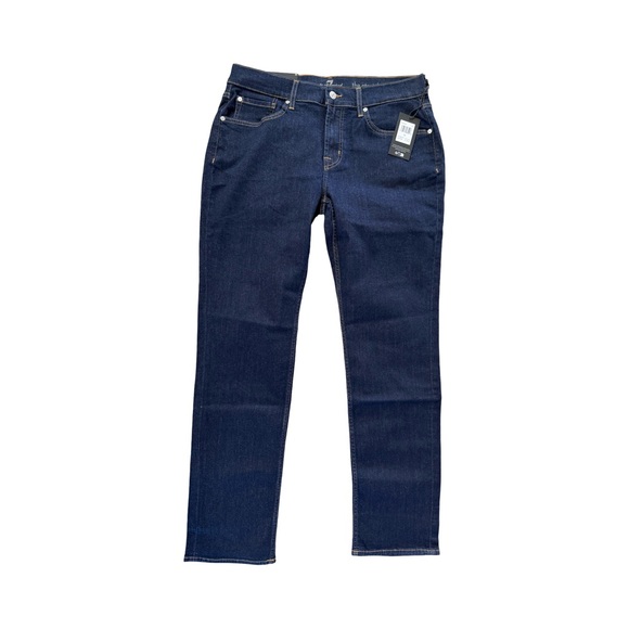 7 For All Mankind Men's The Straight Denim Jeans NWT Size 34